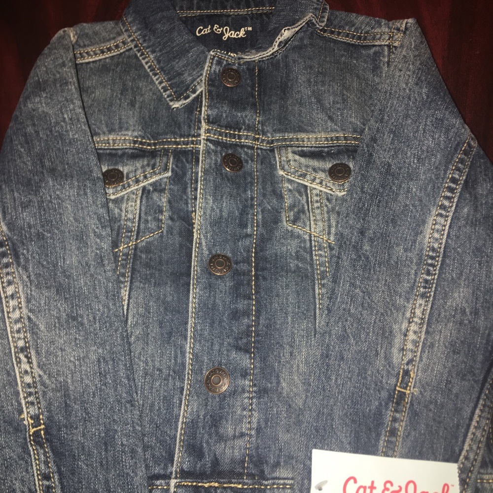Lil girl jean jacket Cat n Jack